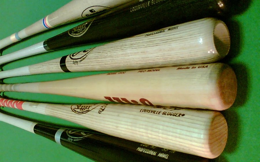 Baseball bats lined up (representative photo)
